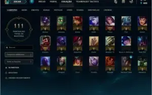 Conta League Of Legends Md5 para o prata MMR muito bom
