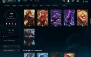 Conta Diamante 4 Skin kayle juiza e 10 páginas de runa
