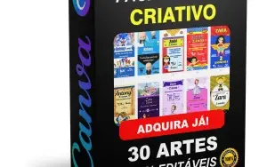 Pack Canva Convite Criativo Vol 7 - 53 Artes Editáveis