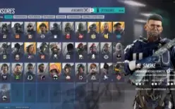 Conta de rainbow six antiga, geleira e pro league da 1 temp