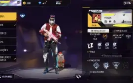 Conta Free Fire Básica com Skins boas