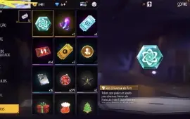 Conta Free Fire Básica com Skins boas