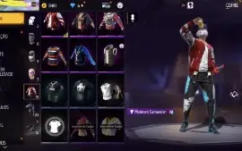 Conta Free Fire Básica com Skins boas