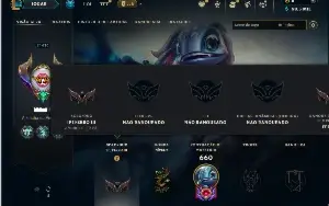 Ferro 3 com TODOs os champs e 206 skins ( MID / ADC )