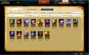 CONTA GOLD 1 COM 2 PAGINAS DE RUNAS COMPLETAS