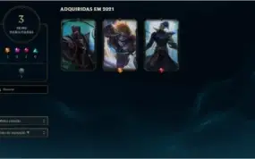 conta league of legends mestre
