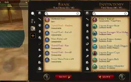 Vendo conta de Aq3d lv 41 com todas classes, menos guardian