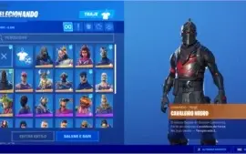 Conta Fortnite com Cavaleiro Negro + Duende+ Salve o mundo