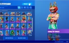 Conta Fortnite com Cavaleiro Negro + Duende+ Salve o mundo