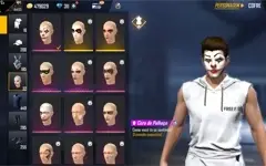 Conta Free fire Lv 65,20 passes, 4 cubos e muitas skins