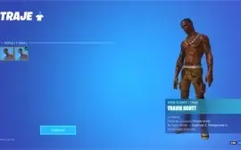 Conta Fortnite com Skin Rara Travis Scott