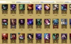 Conta League of Legends (79 campeões + DJ Sona)