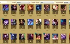 Conta League of Legends (79 campeões + DJ Sona)