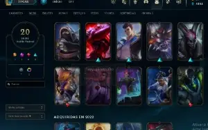 Conta Lol Ouro 4