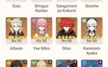 Conta Endgame genshin impact, 60 dias de benção