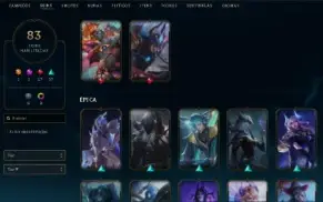 Conta LOL com 83 Skins Raras - Upada Manualmente, Perfeita!