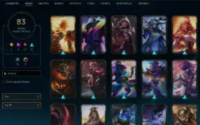 Conta LOL com 83 Skins Raras - Upada Manualmente, Perfeita!