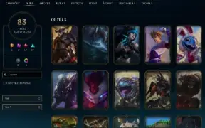 Conta LOL com 83 Skins Raras - Upada Manualmente, Perfeita!