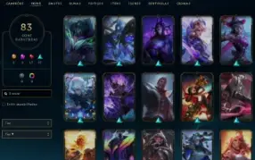 Conta LOL com 83 Skins Raras - Upada Manualmente, Perfeita!