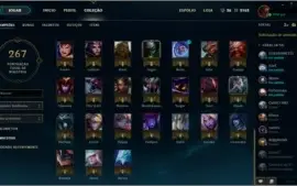 Conta de League of Legends Platina 3