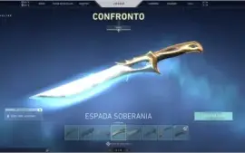 conta valorant elo imortal + 1000R$ em skins