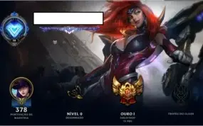 VENDA DE CONTA GOLD 1 , SEASON PASSADA DIAMANTE 5