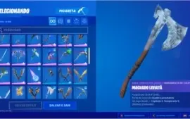 Conta de Fortnite com Wildcat - Minty - Elfo roxo - Glow
