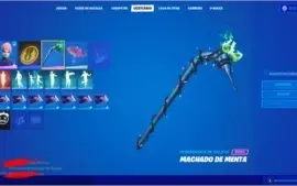 Conta de Fortnite com Wildcat - Minty - Elfo roxo - Glow