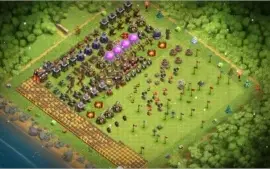 Vila em Clash of Clans CV 10 FULL + 17.000 GEMAS