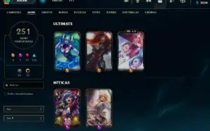 Conta League of Legends