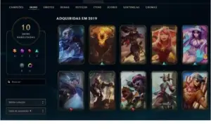 CONTA GOLD 4, SKINS.