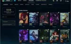 Conta League of Legends Level 90