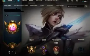 Conta League of Legends Level 90