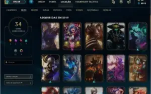 Conta League of Legends Level 90