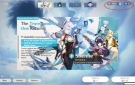Conta AR 46 - 4 Chars 5* - Arma 5* - 3300+ Primogens