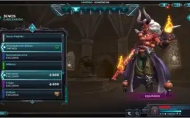 Conta paladins Jenos Devorador de Almas, lvl198 e +skins