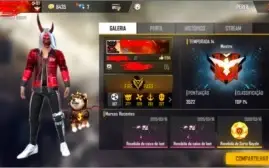 Subo sua conta para o mestre no Free  Fire - solo / duo