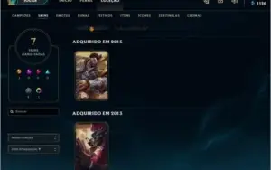 CONTA LOL - PLATINA V +BORDA DE GOLD + PULSEFIRE EZREAL