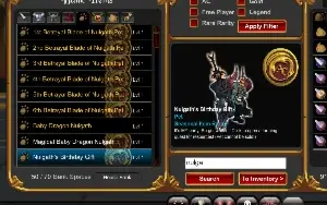Conta AQW 2024 lvl 100; 2 Chests; Hardfarms