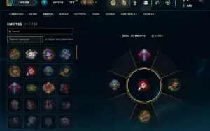 Unranked com 30 Champs e 7 Skins
