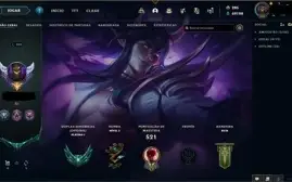 CONTA LEAGUE OF LEGENDS + PLATINA 4 (EX-DIAMANTE) + 200 SKI
