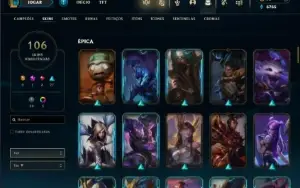 Fullacesso - Conta De 2013 - 106 Skins - Level 199 -148 Camp