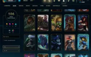 Fullacesso - Conta De 2013 - 106 Skins - Level 199 -148 Camp