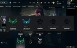 Conta Lol Esmeralda Ii Solo/Plat Iii Flex, Mmr Diamante Iii