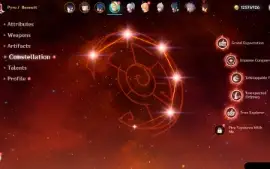 Ar 50 - Lyney + Assinatura, Ayaka, Yelan E Outros