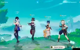 Ar 50 - Lyney + Assinatura, Ayaka, Yelan E Outros