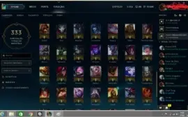 conta platina de league of legends