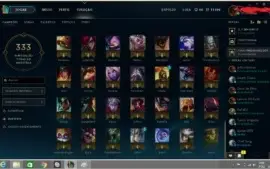 conta platina de league of legends