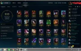 conta platina de league of legends