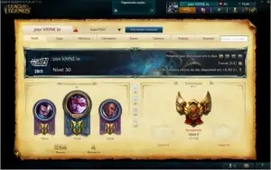 Conta Gold 5, todos os champs, 14 paginas de runas e skins